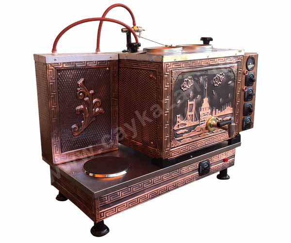 Elektrikli Bakır Çay Kazanı